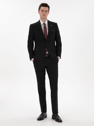 کت و شلوار مردانه مشکی پیرکاردین