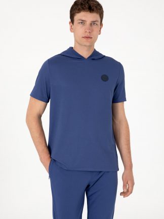 تی شرت مردانه آبی لاجوردی روشن یو اس پولو