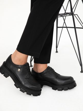 کفش روزمره زنانه مشکی پیرکاردین