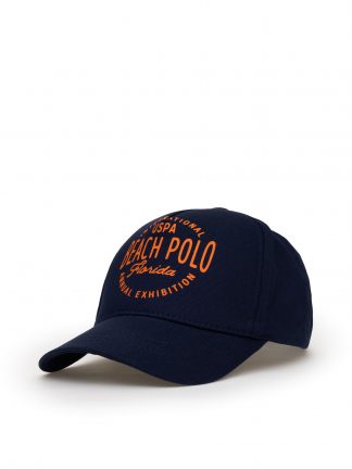 کلاه کپ پسرانه سرمه ای یو اس پولو