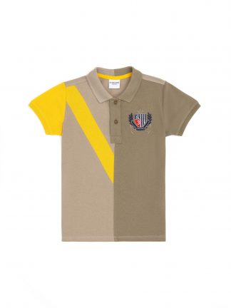 پولوشرت پسرانه خاکی روشن یو اس پولو