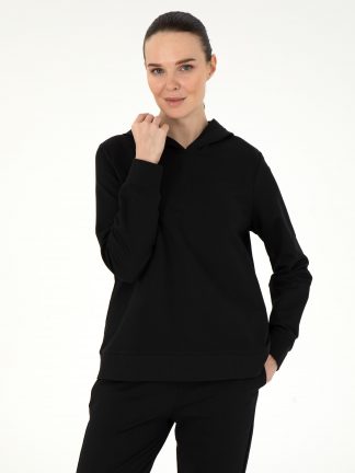 هودی زنانه مشکی پیرکاردین