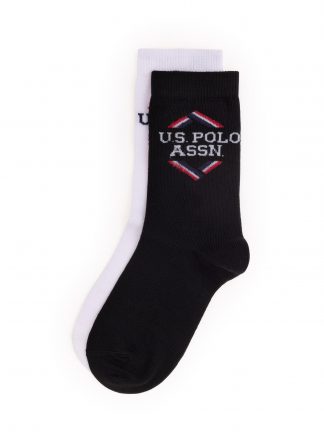 جوراب پسرانه مشکی یو اس پولو