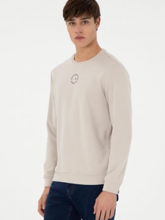 سویشرت مردانه طوسی یو اس پولو