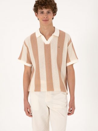 پولوشرت مردانه شتری یو اس پولو