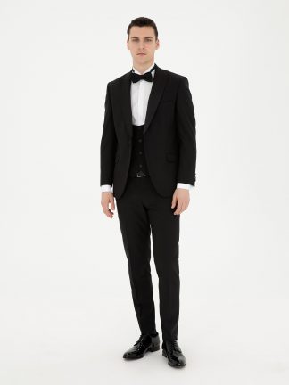 کت و شلوار مردانه مشکی پیرکاردین