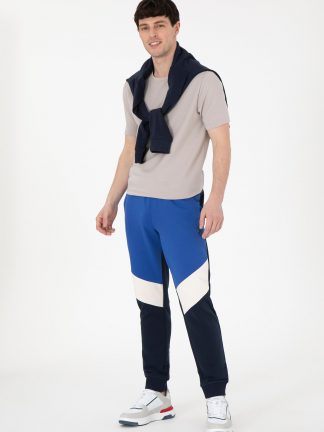 شلوار راحتی مردانه سرمه ای یو اس پولو