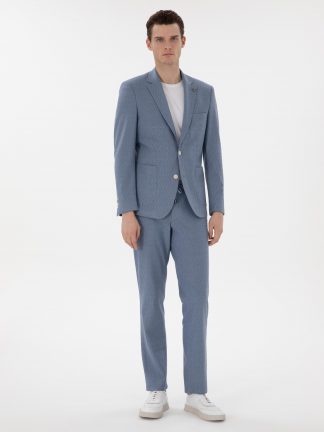 کت و شلوار مردانه آبی روشن پیرکاردین