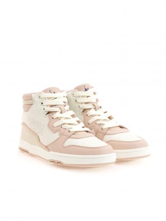 کفش کتانی و اسپرت زنانه صورتی پودری یو اس پولو