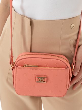 کیف دوشی زنانه مرجانی پیرکاردین