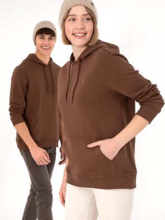 هودی مردانه قهوه ای یو اس پولو