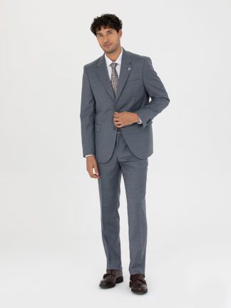 کت و شلوار مردانه آبی تیره پیرکاردین