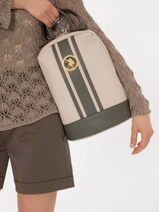 کوله پشتی زنانه طوسی یو اس پولو