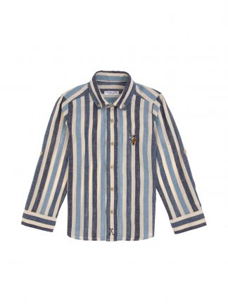 پیراهن پسرانه نیلی یو اس پولو