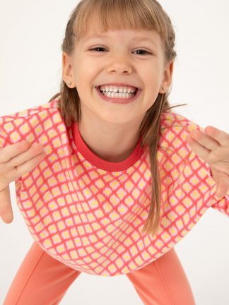 سویشرت دخترانه گل انار یو اس پولو