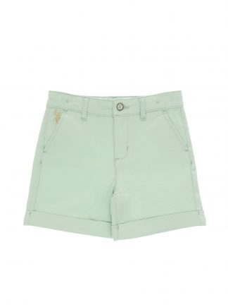 شلوارک دخترانه آبی فیروزه ای یو اس پولو