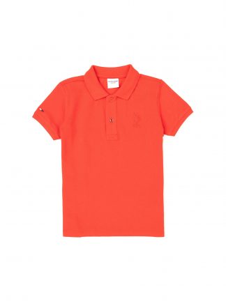 پولوشرت پسرانه قرمز یو اس پولو