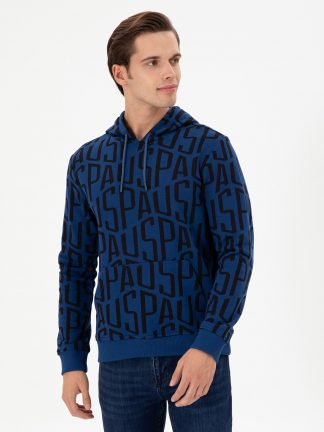 هودی مردانه نیلی یو اس پولو