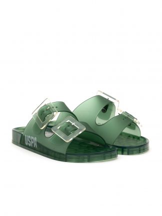 صندل زنانه سبز یو اس پولو