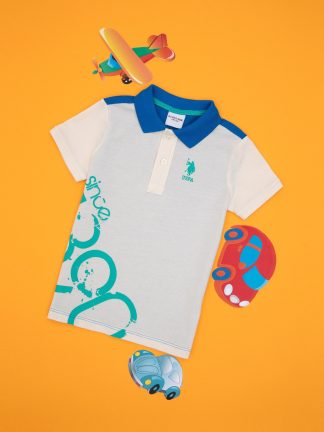 پولوشرت پسرانه نعنایی یو اس پولو