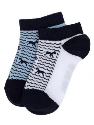 جوراب پسرانه سفید یو اس پولو