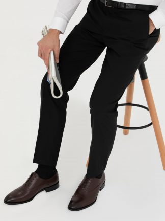 کفش رسمی مردانه قهوه ای پیرکاردین