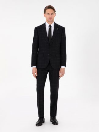 کت و شلوار مردانه مشکی پیرکاردین