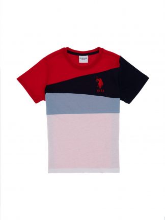 پولوشرت پسرانه قرمز یو اس پولو