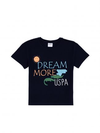 تی شرت پسرانه سرمه ای یو اس پولو