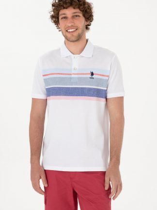 پولوشرت مردانه سرمه ای یو اس پولو