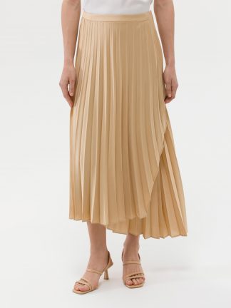 دامن ماکسی بژ پیرکاردین