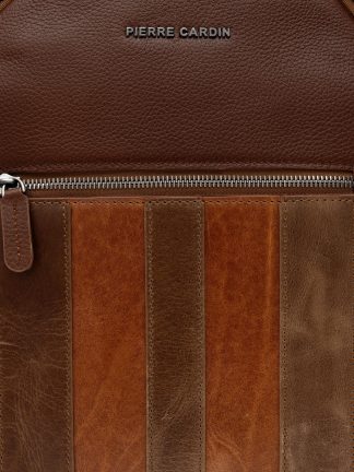 کوله پشتی مردانه قهوه ای پیرکاردین