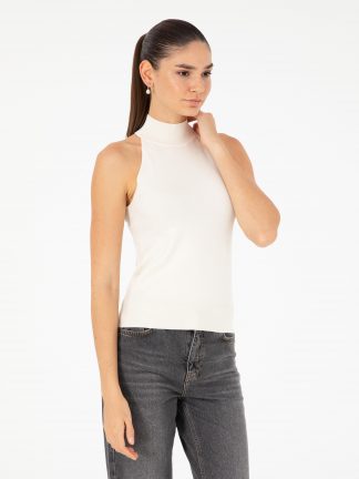 پلیور زنانه بژ پیرکاردین