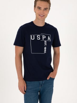 تی شرت مردانه سرمه ای یو اس پولو