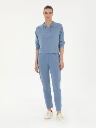 شلوار راحتی زنانه نیلی پیرکاردین