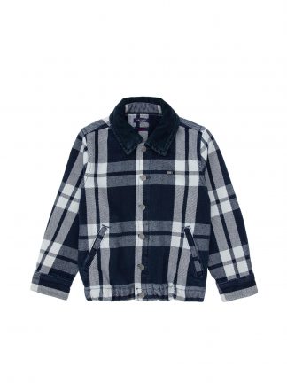 پیراهن پسرانه آبی یو اس پولو