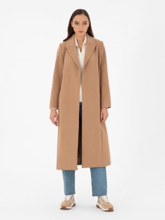 پالتو زنانه بژ پیرکاردین