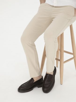 کفش روزمره مردانه قهوه ای پیرکاردین