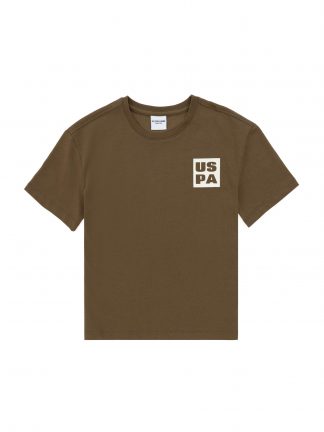 تی شرت پسرانه خاکی روشن یو اس پولو