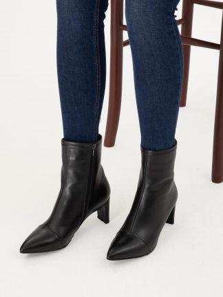 بوت و نیم بوت زنانه مشکی پیرکاردین