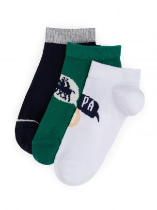 جوراب پسرانه سفید یو اس پولو