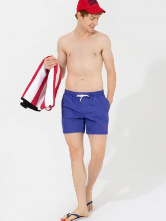 مایو مردانه آبی یو اس پولو