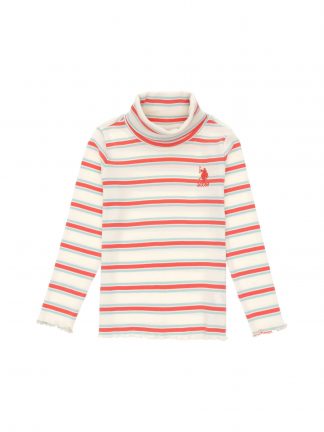 سویشرت دخترانه کرم یو اس پولو