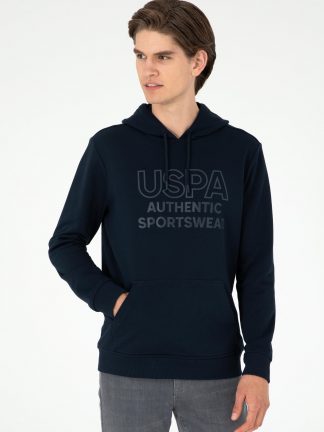 هودی مردانه سرمه ای یو اس پولو