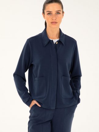 سویشرت زنانه سرمه ای یو اس پولو