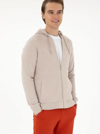 هودی مردانه طوسی یو اس پولو