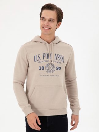 هودی مردانه طوسی یو اس پولو