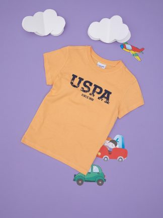 تی شرت پسرانه خربزه ای یو اس پولو