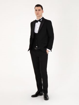 کت و شلوار مردانه مشکی پیرکاردین