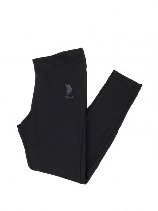 شلوار راحتی دخترانه مشکی یو اس پولو